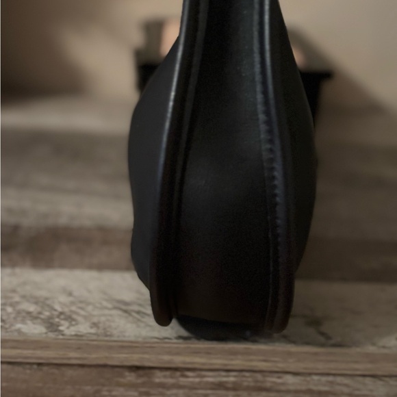 COACH VINTAGE MINI ERGO SHOULDER BAG BLACK LEATHER MADE IN USA - Picture 2 of 8